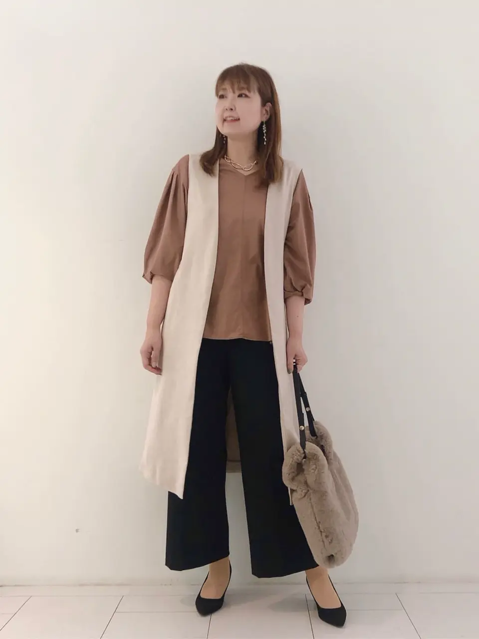 自由区 スタッフ コーディネート画像