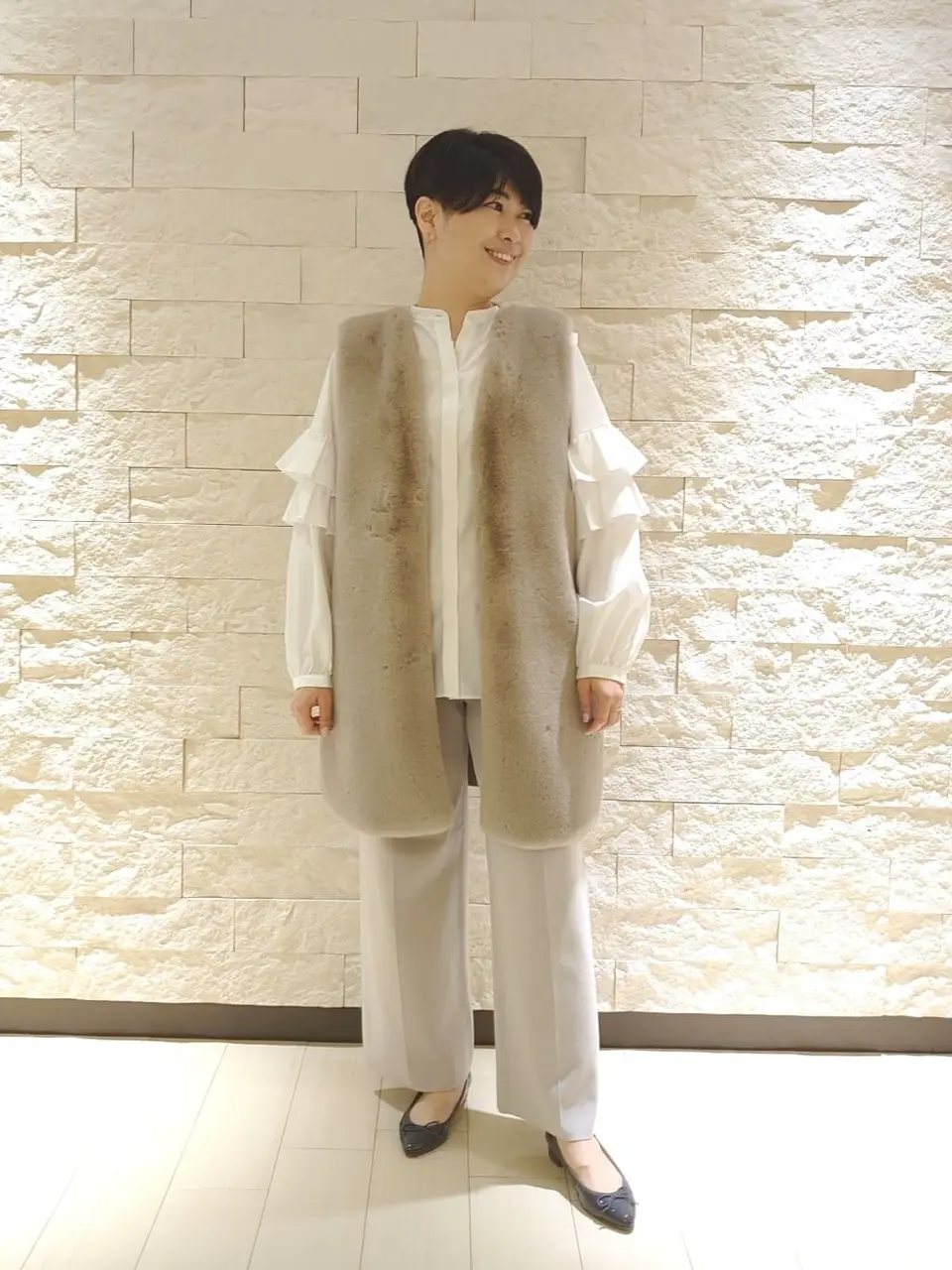 自由区 田中 コーディネート画像