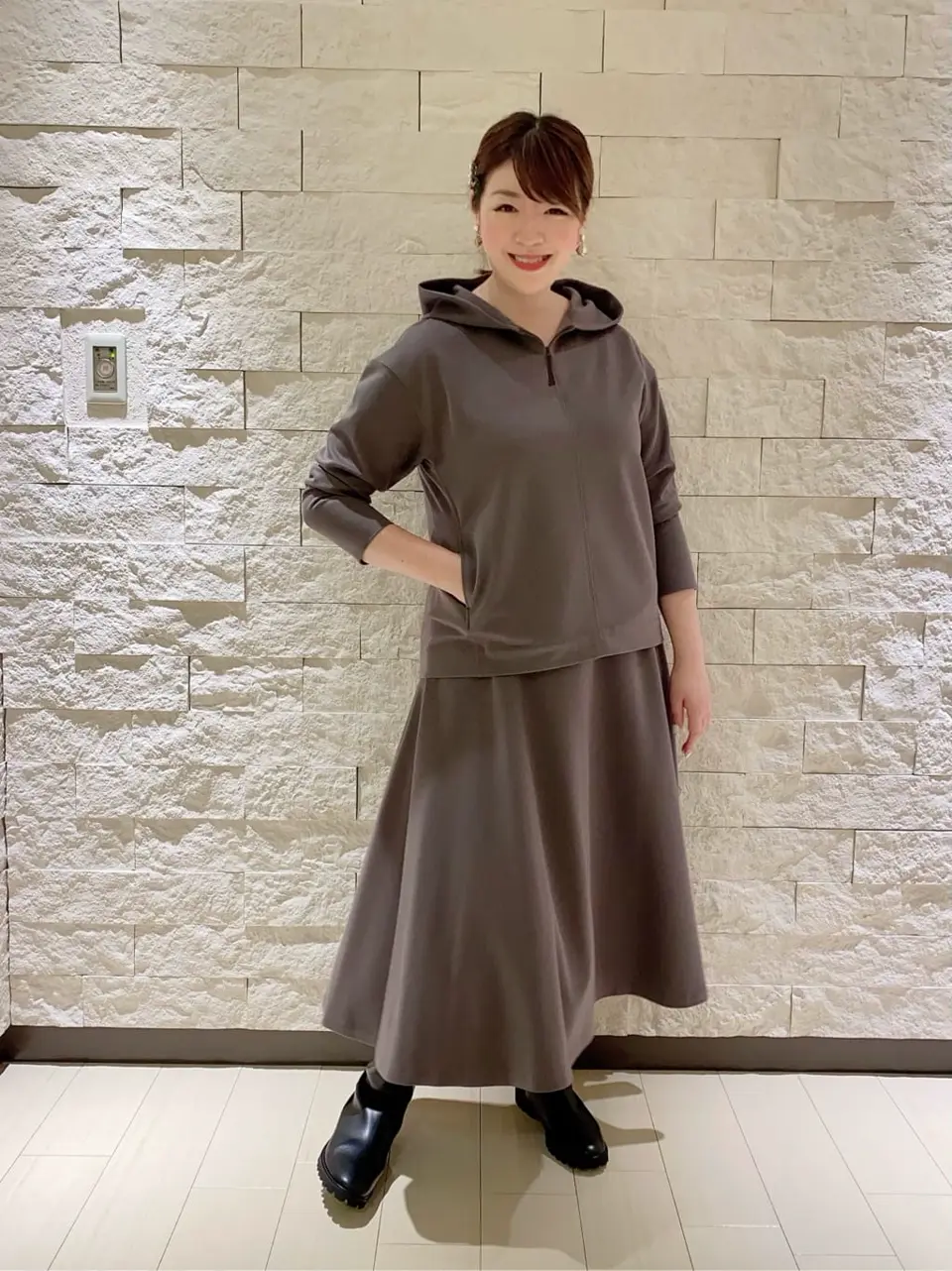 自由区 うめだ コーディネート画像