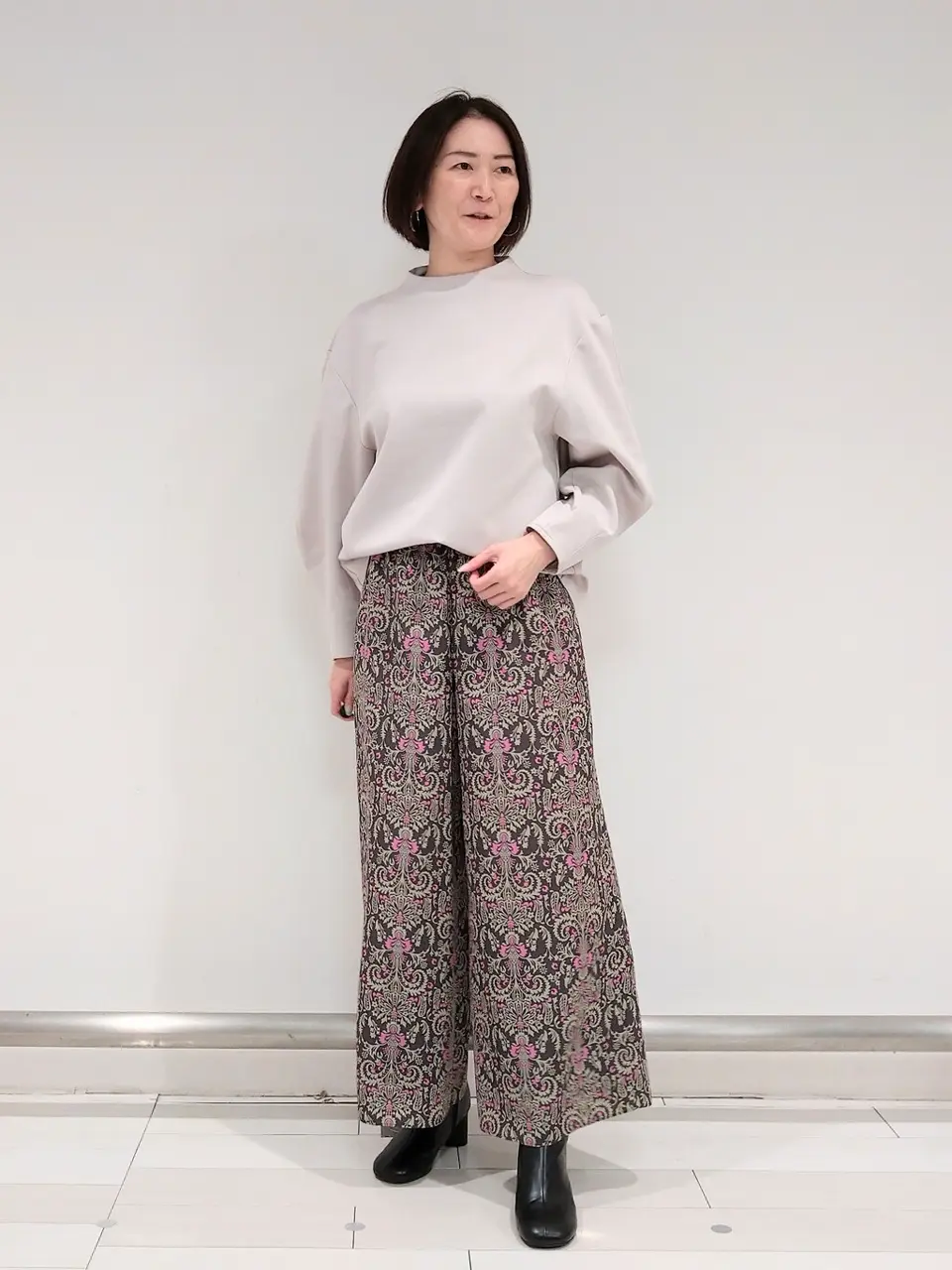 自由区 奥山 コーディネート画像