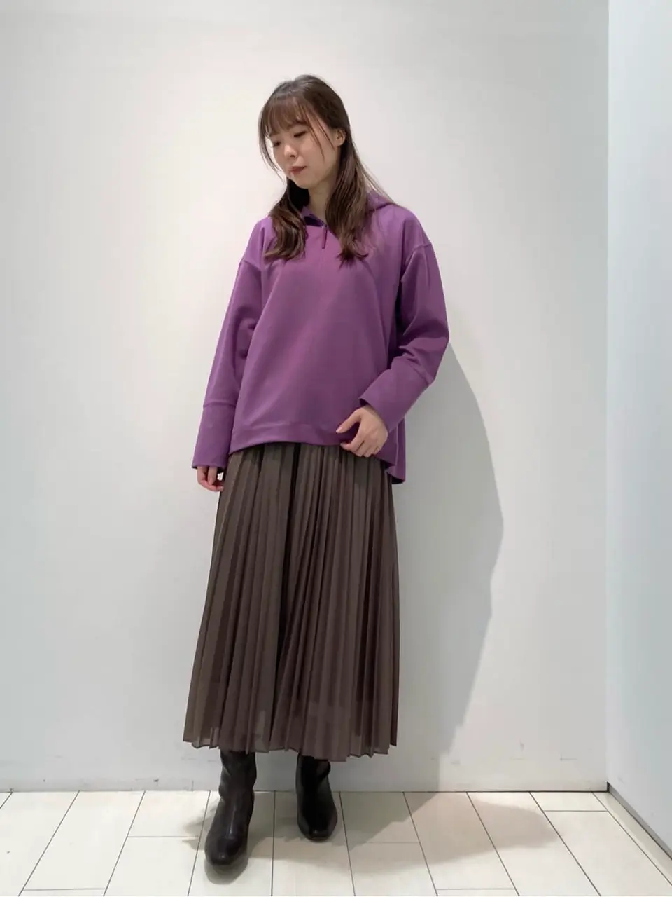  檀 コーディネート画像