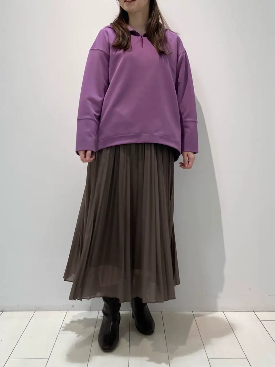 自由区 檀 コーディネート画像