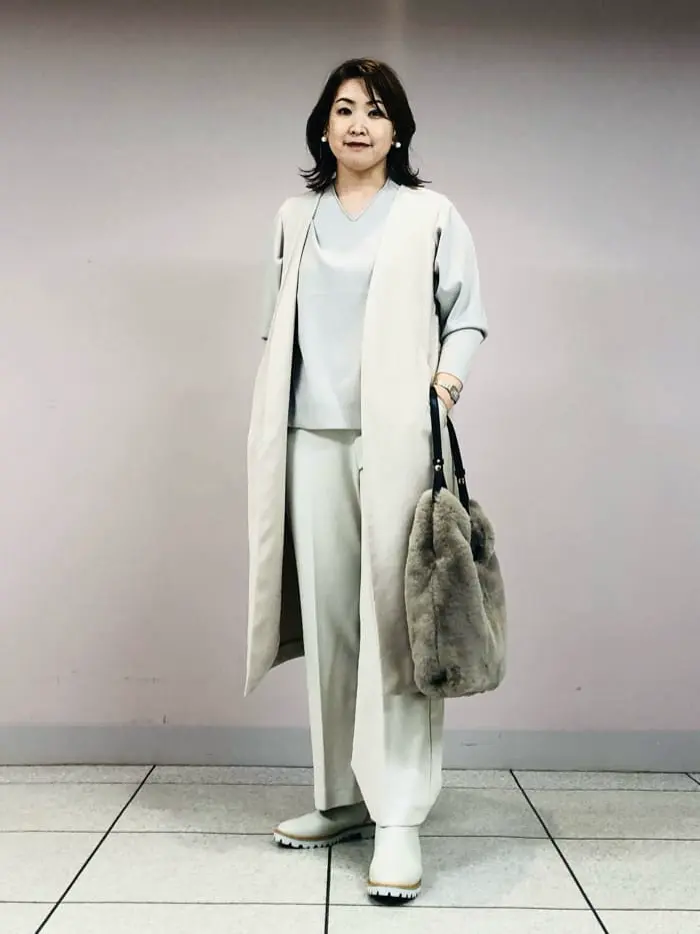 自由区 上島 コーディネート画像