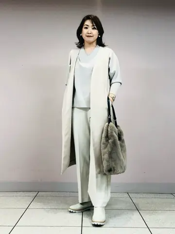 自由区 上島 コーディネート画像