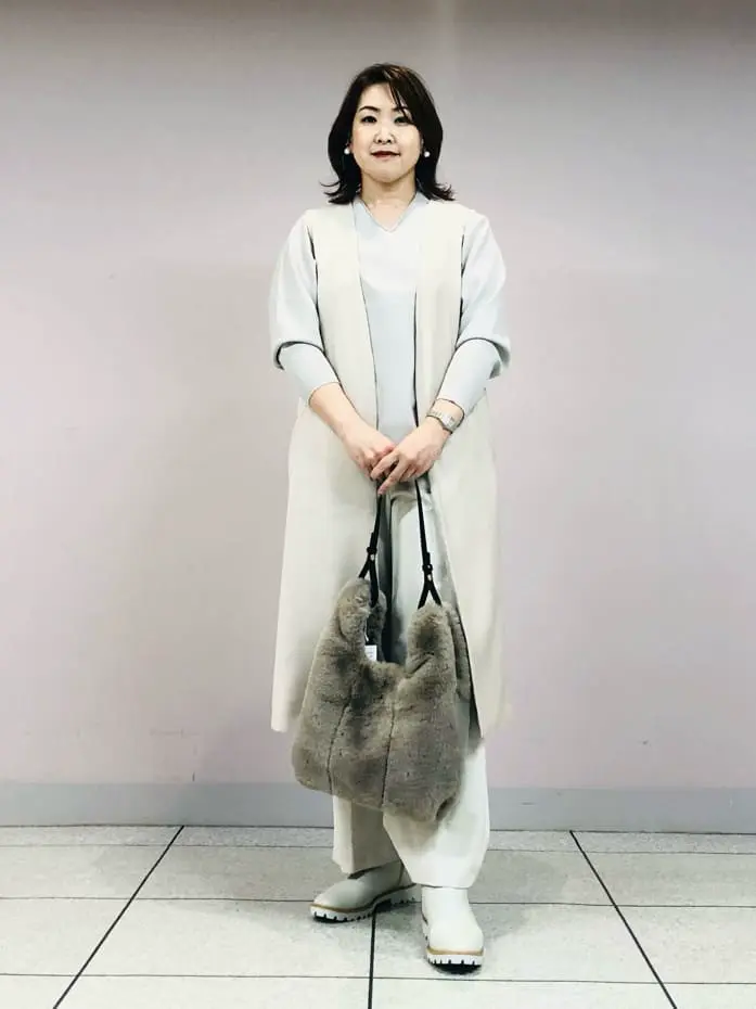 自由区 上島 コーディネート画像