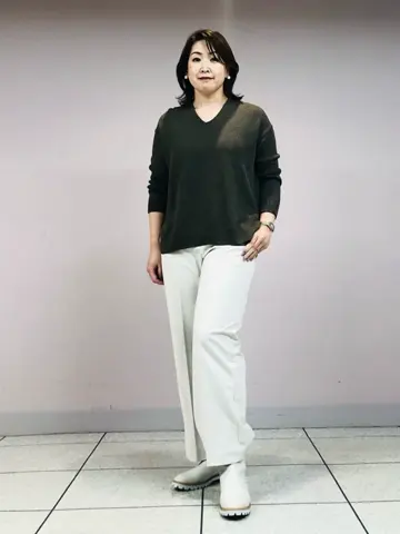 自由区 上島 コーディネート画像