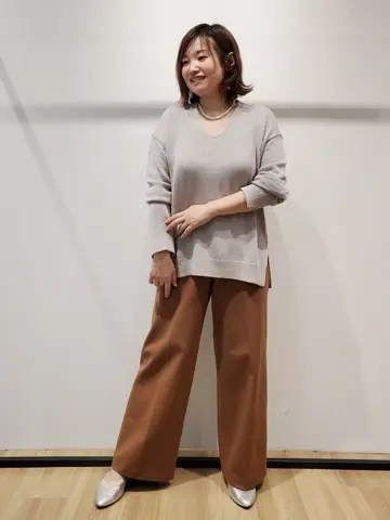 自由区 eri コーディネート画像