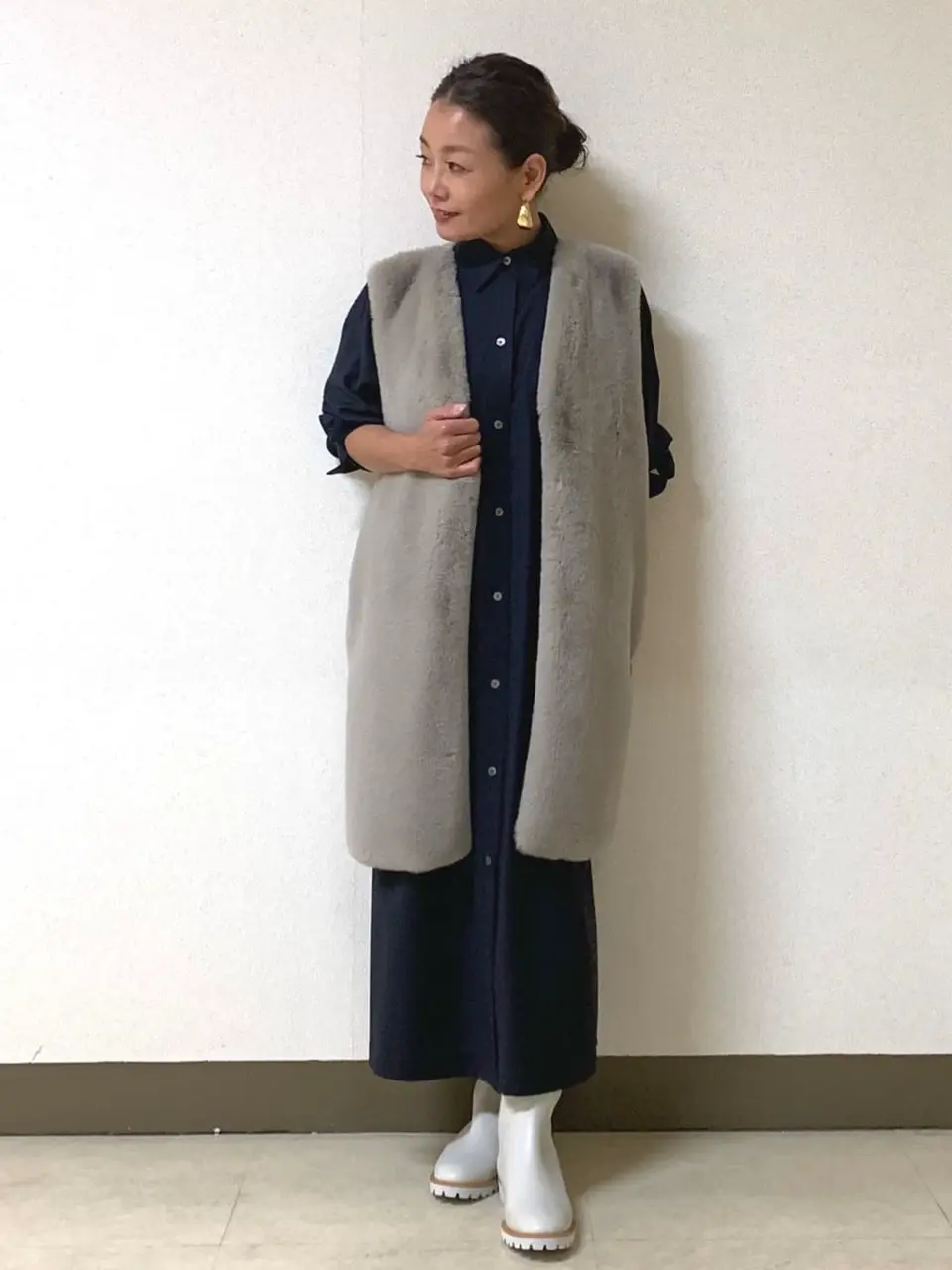 自由区 坂本 コーディネート画像