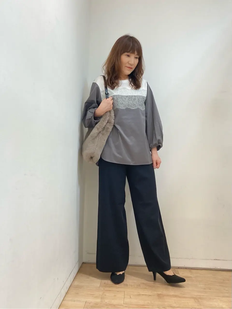 自由区 国広 コーディネート画像