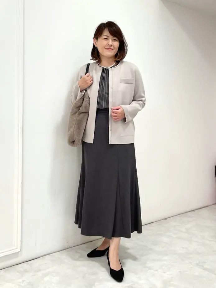 自由区 大野 コーディネート画像