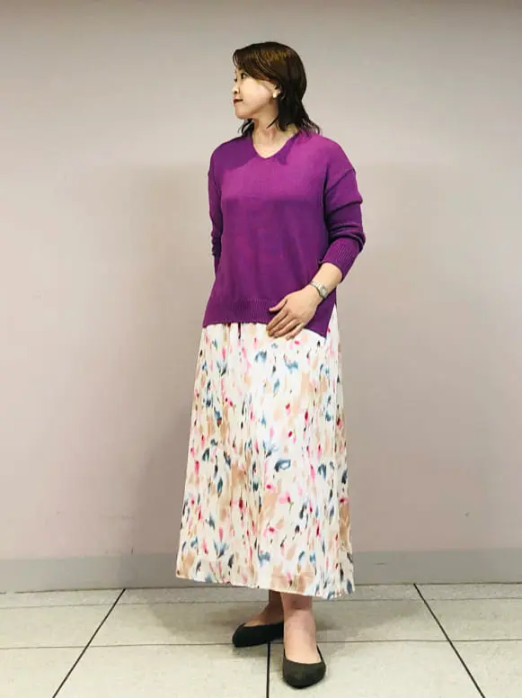 自由区 上島 コーディネート画像