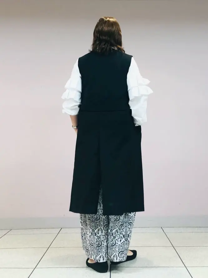 自由区 上島 コーディネート画像