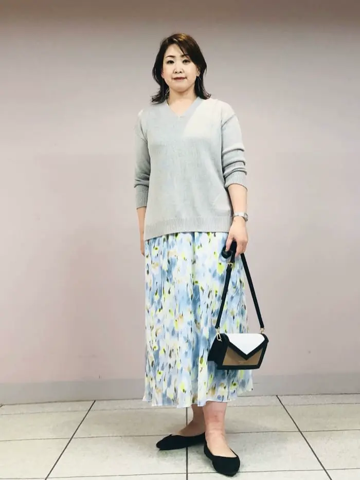 自由区 上島 コーディネート画像