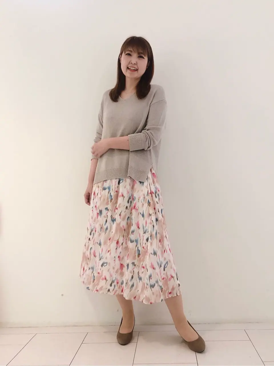  スタッフ コーディネート画像