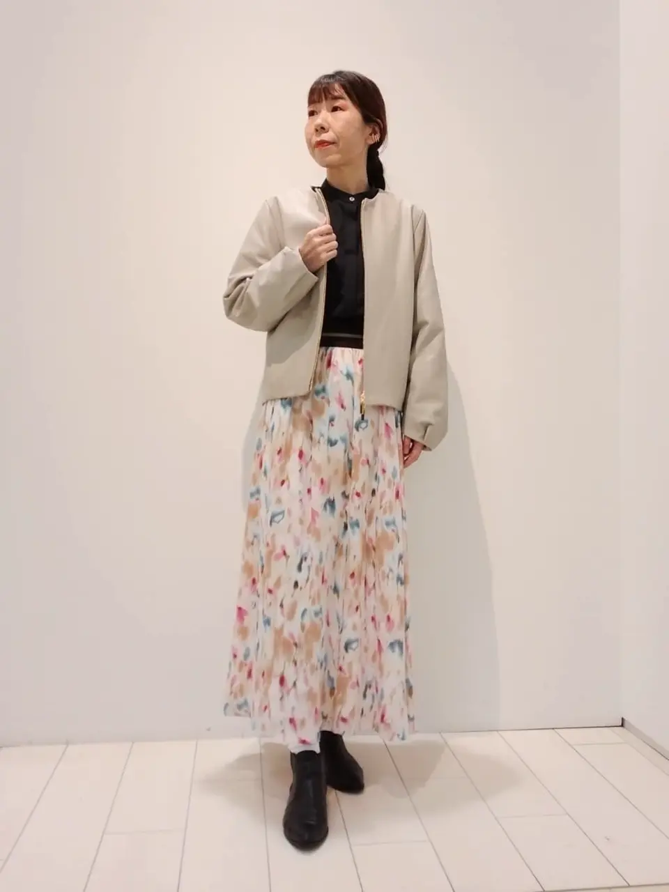 自由区 木場 コーディネート画像