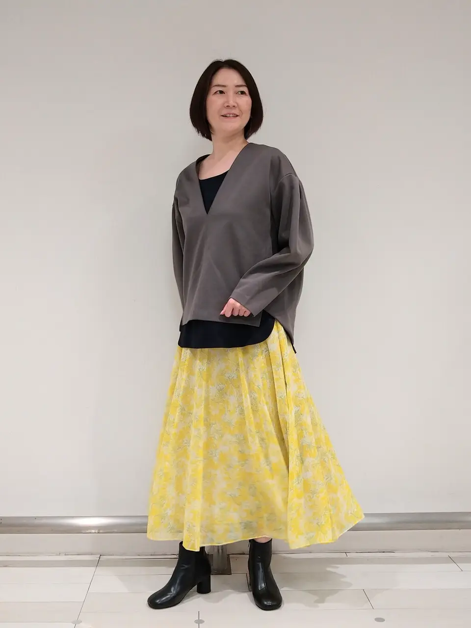 自由区 奥山 コーディネート画像