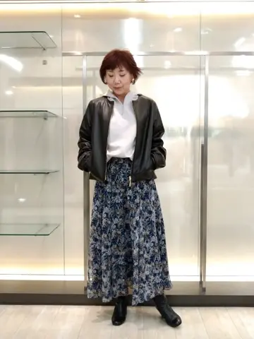 自由区 鶴田 コーディネート画像