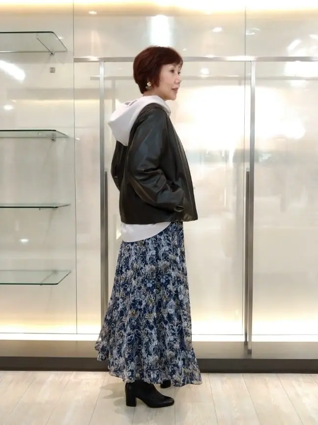 自由区 鶴田 コーディネート画像