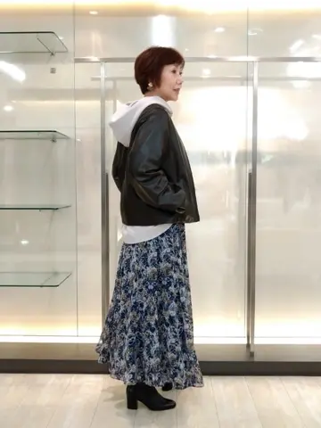 自由区 鶴田 コーディネート画像