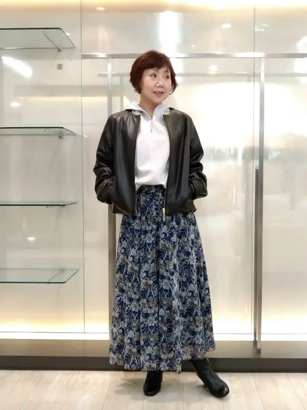 自由区 鶴田 コーディネート画像