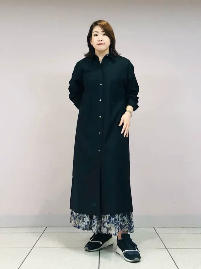 自由区 上島 コーディネート画像