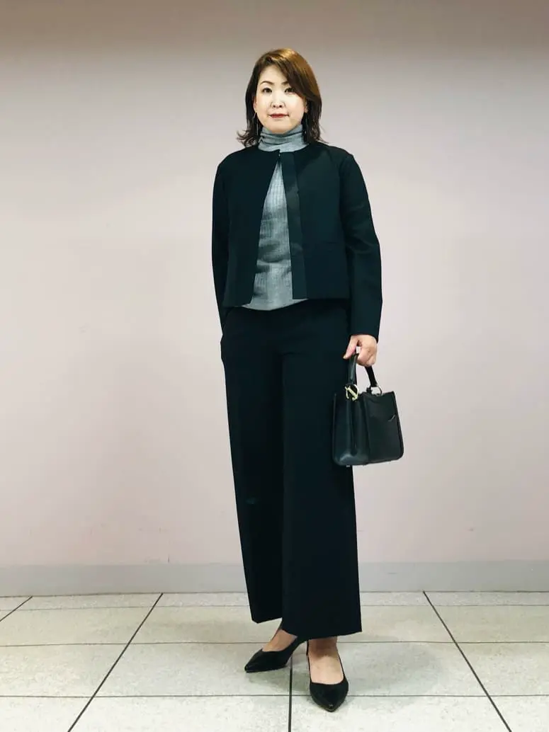 自由区 上島 コーディネート画像