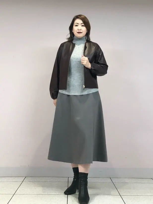 自由区 上島 コーディネート画像