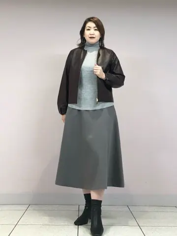 自由区 上島 コーディネート画像