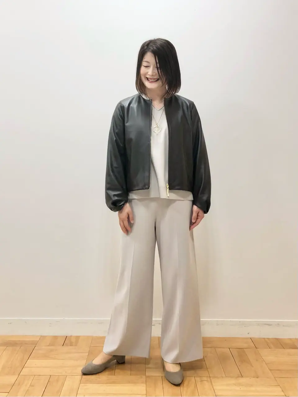 自由区 三木 コーディネート画像