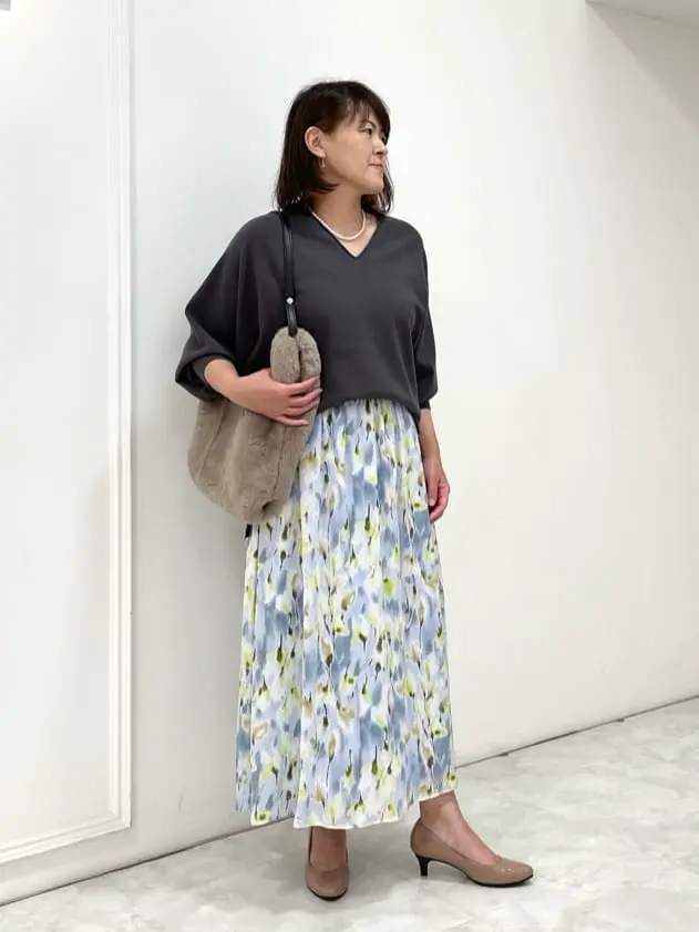 自由区 大野 コーディネート画像