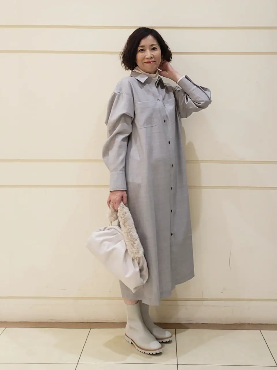 自由区 maruri コーディネート画像