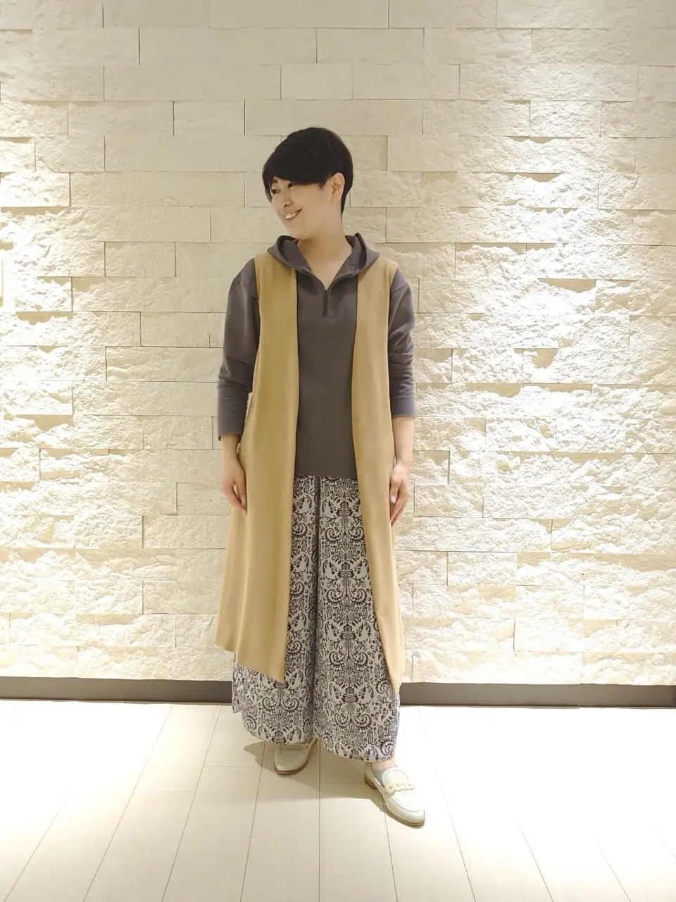 自由区 田中 コーディネート画像