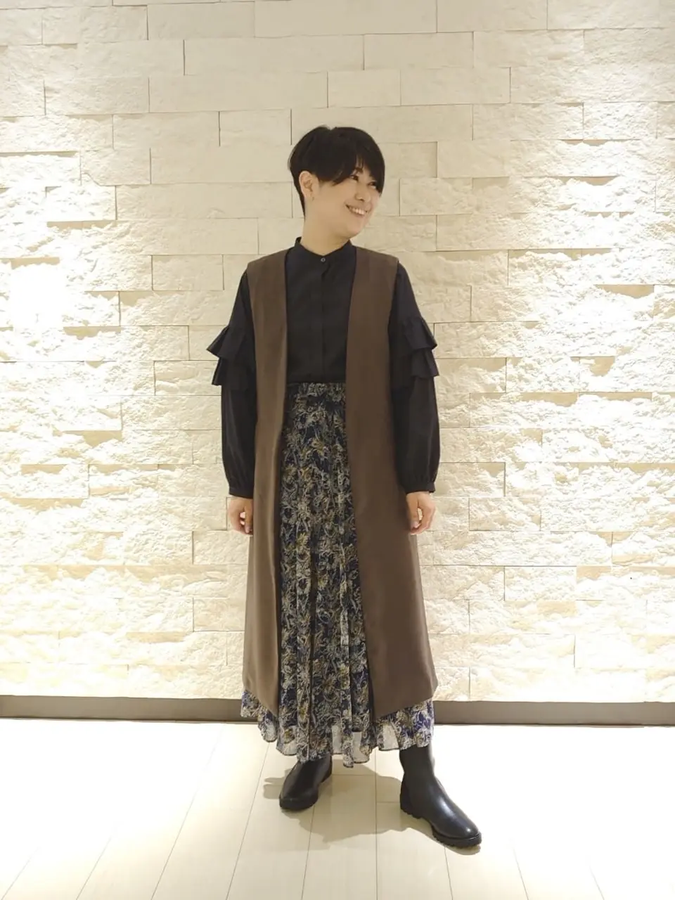 自由区 田中 コーディネート画像