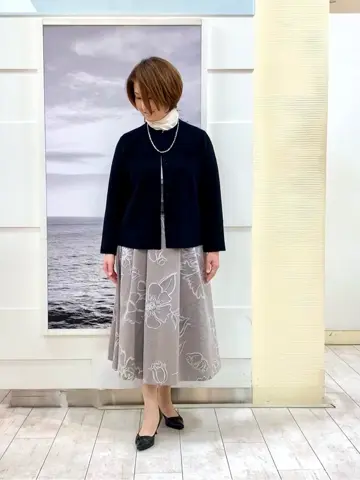 自由区 中鉢 コーディネート画像