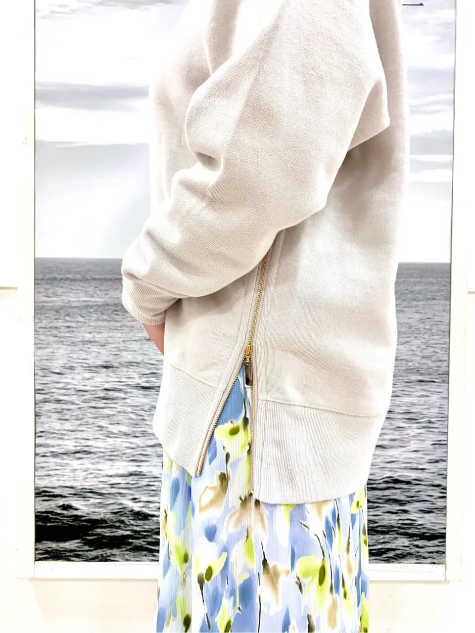 自由区 中鉢 コーディネート画像