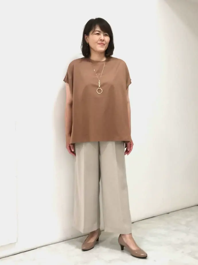 自由区 大野 コーディネート画像