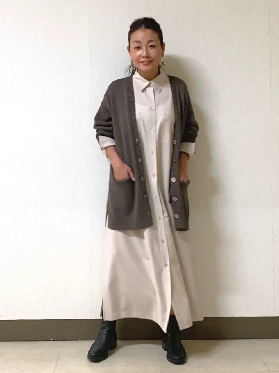 自由区 坂本 コーディネート画像