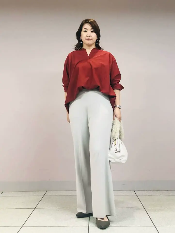 自由区 上島 コーディネート画像