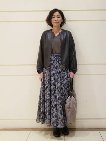 自由区 maruri コーディネート画像