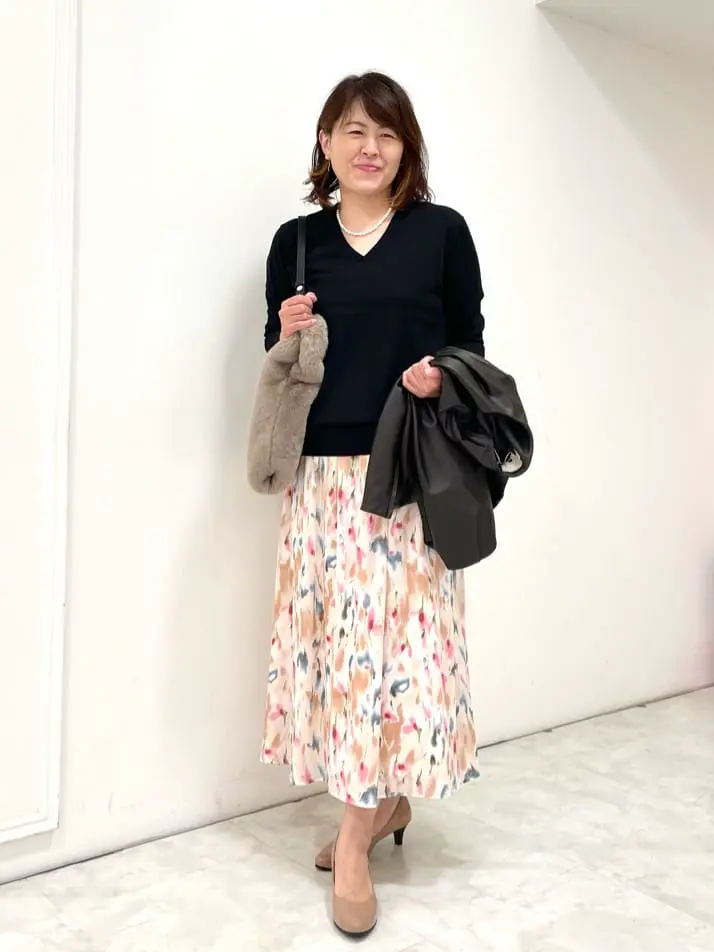 自由区 大野 コーディネート画像