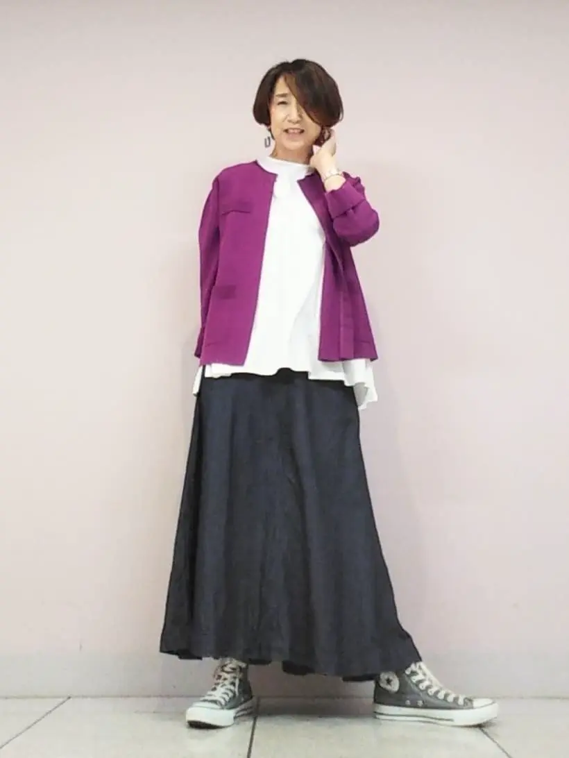 自由区 浅野 コーディネート画像