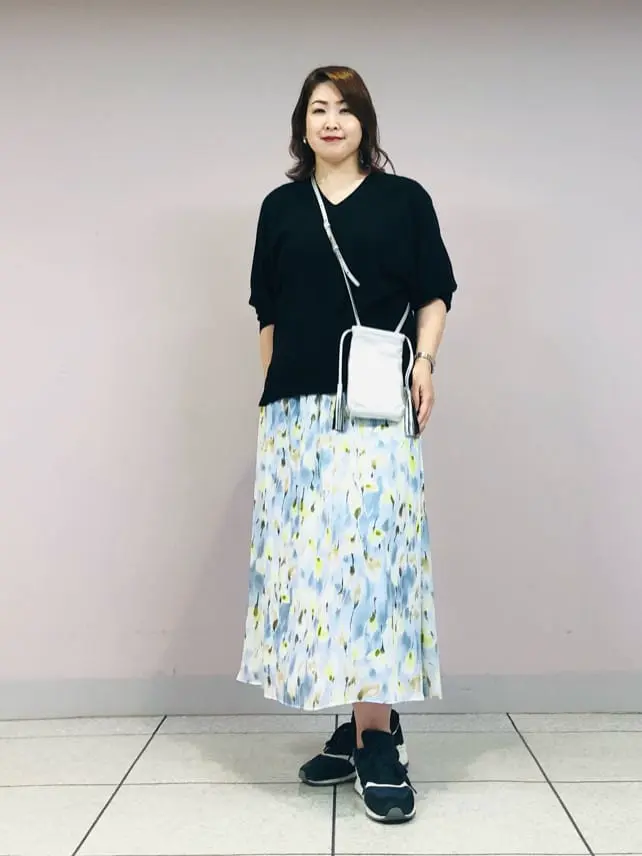 自由区 上島 コーディネート画像