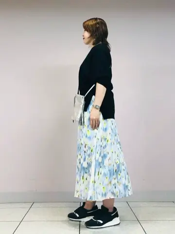 自由区 上島 コーディネート画像