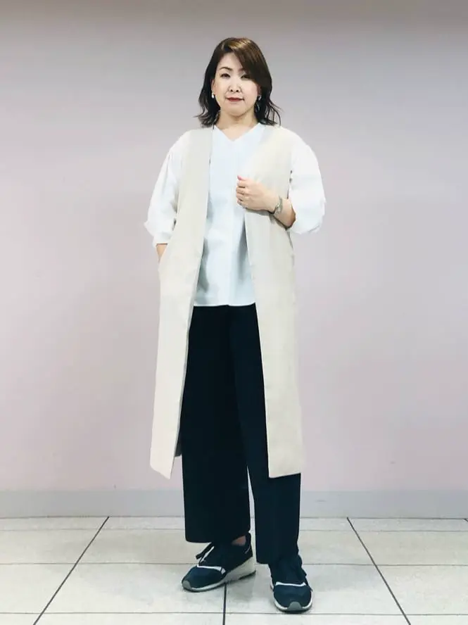 自由区 上島 コーディネート画像