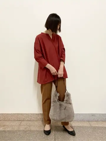 自由区 阿部 コーディネート画像