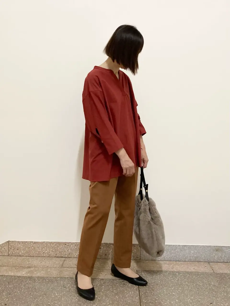 自由区 阿部 コーディネート画像