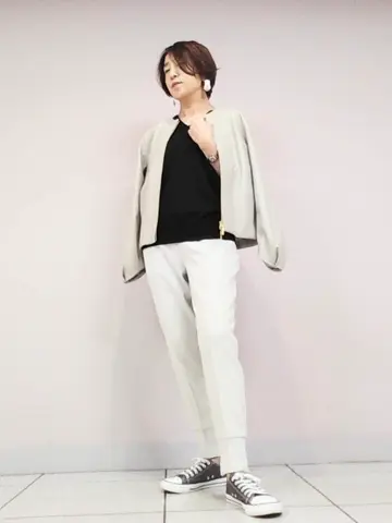 自由区 浅野 コーディネート画像