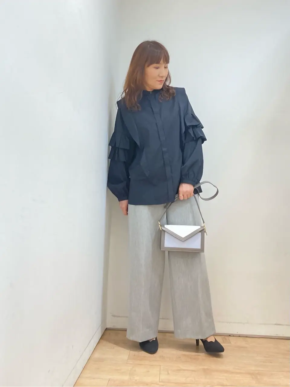 自由区 国広 コーディネート画像