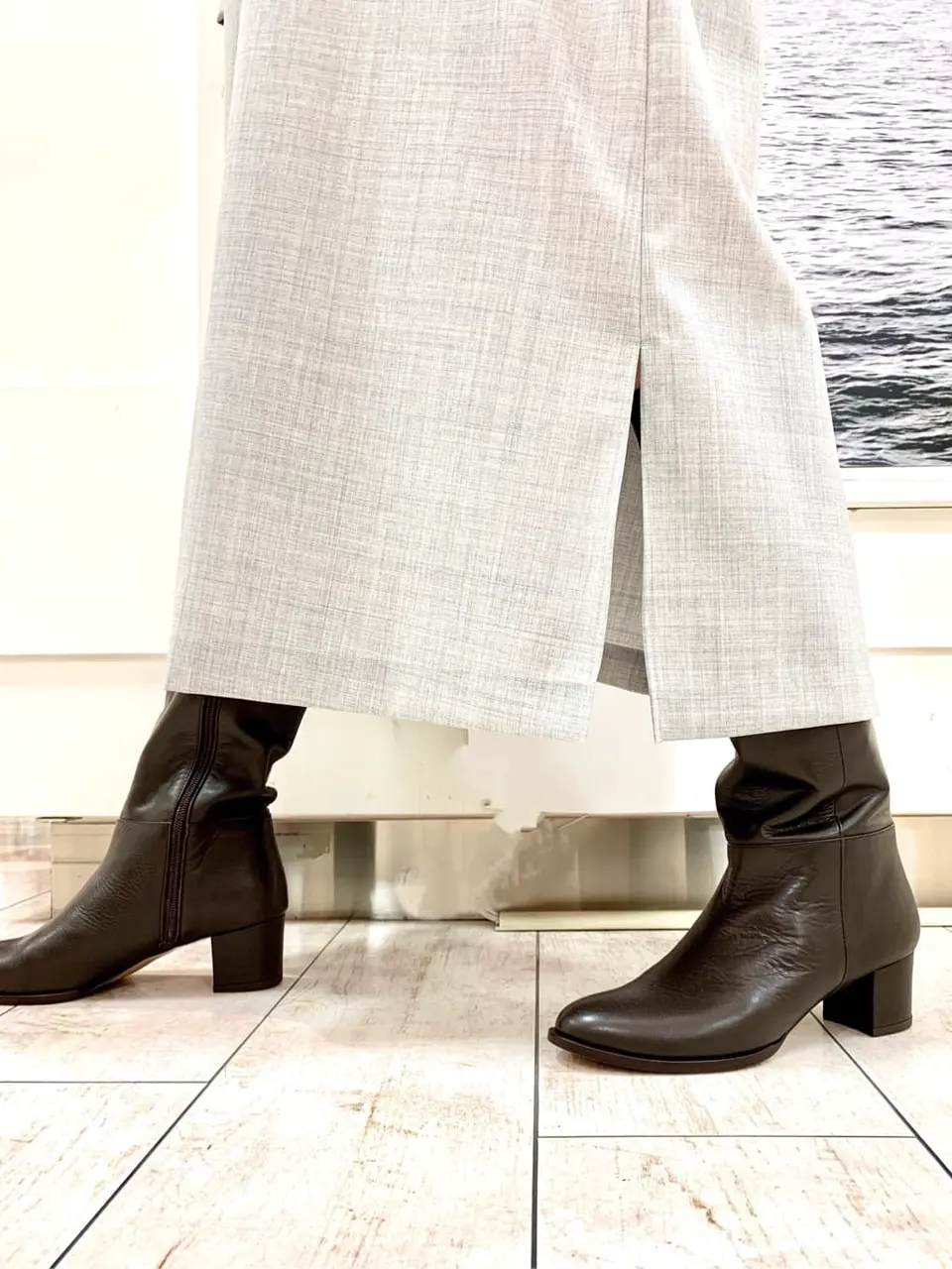 自由区 中鉢 コーディネート画像