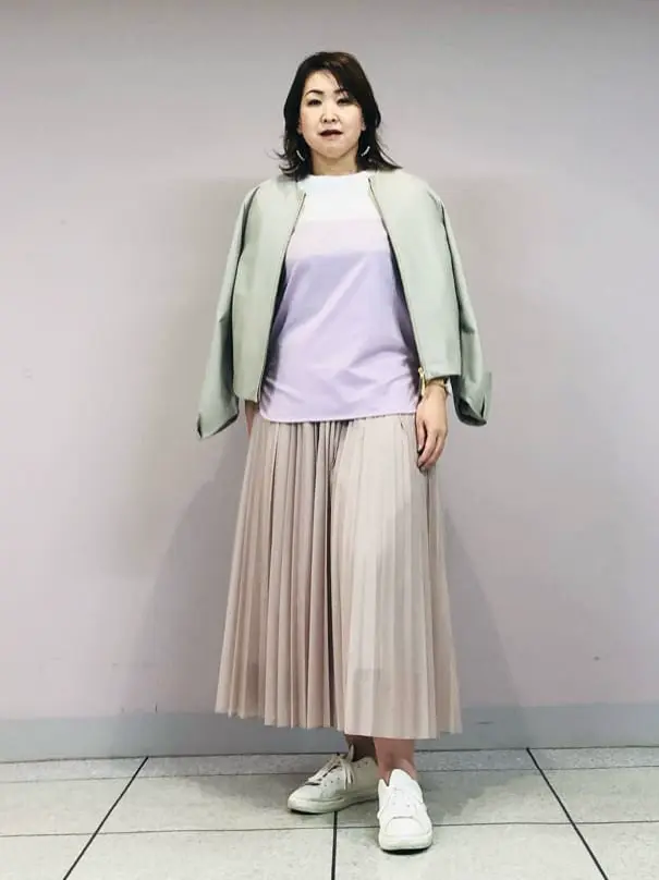 自由区 上島 コーディネート画像